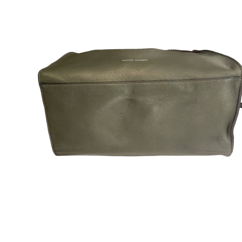 EUC Rebecca Minkoff Olive Green Kate Soft North / Soft Tote - Picture 11 of 13